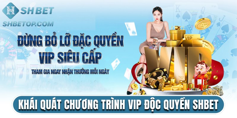 Khái quát chương trình VIP độc quyền Shbet